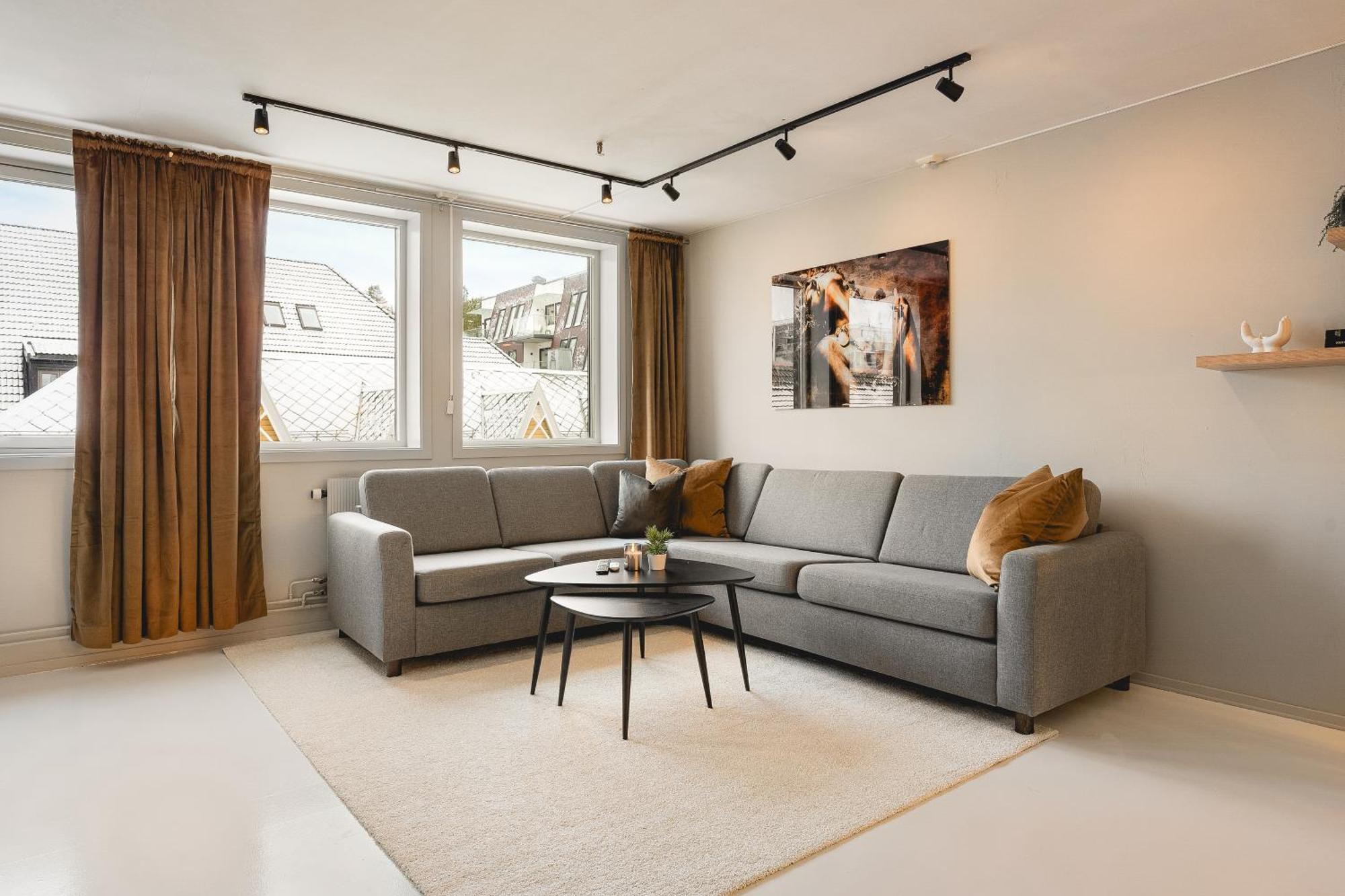 Arctic Homes - Downtown Penthouse Tromso Bagian luar foto